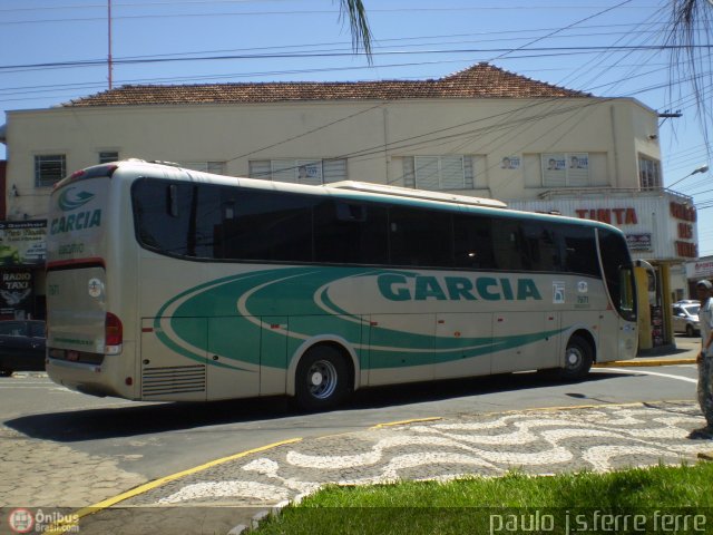 Viação Garcia 7671 na cidade de Presidente Prudente, São Paulo, Brasil, por Paulo J. S. Ferre. Número da foto: #409601.