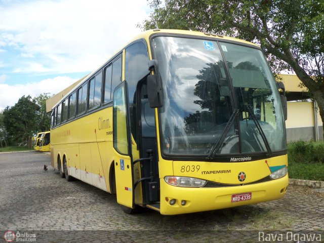 Viação Itapemirim 8039 na cidade de Vitória da Conquista, Bahia, Brasil, por Rava Ogawa. ID da foto: 409889.