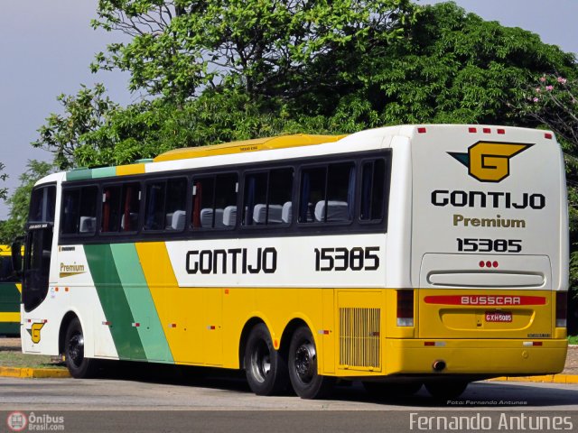 Empresa Gontijo de Transportes 15385 na cidade de São Paulo, São Paulo, Brasil, por Fernando Antunes. ID da foto: 409409.