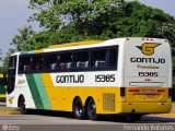 Empresa Gontijo de Transportes 15385 na cidade de São Paulo, São Paulo, Brasil, por Fernando Antunes. Número da foto: #409409.