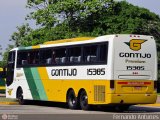 Empresa Gontijo de Transportes 15385 na cidade de São Paulo, São Paulo, Brasil, por Fernando Antunes. ID da foto: :id.