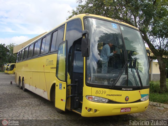 Viação Itapemirim 8039 na cidade de Vitória da Conquista, Bahia, Brasil, por Fabricio do Nascimento Zulato. ID da foto: 411020.