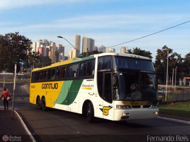 Empresa Gontijo de Transportes 15420 na cidade de Ribeirão Preto, São Paulo, Brasil, por Fernando Reis. Número da foto: #410902.