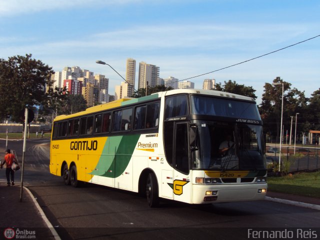 Empresa Gontijo de Transportes 15420 na cidade de Ribeirão Preto, São Paulo, Brasil, por Fernando Reis. ID da foto: 410902.