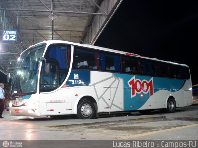 Auto Viação 1001 2119 na cidade de Campos dos Goytacazes, Rio de Janeiro, Brasil, por Lucas  Ribeiro. ID da foto: 411334.