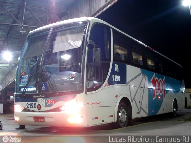 Auto Viação 1001 2120 na cidade de , por Lucas  Ribeiro. ID da foto: 411345.