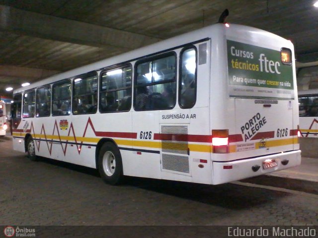 Auto Viação Navegantes 6126 na cidade de Porto Alegre, Rio Grande do Sul, Brasil, por Eduardo Machado. Número da foto: #411525.