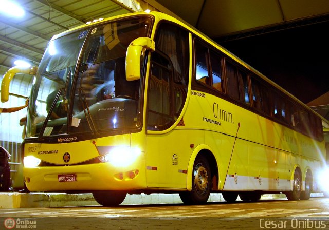 Viação Itapemirim 8027 na cidade de Belo Horizonte, Minas Gerais, Brasil, por César Ônibus. ID da foto: 438021.