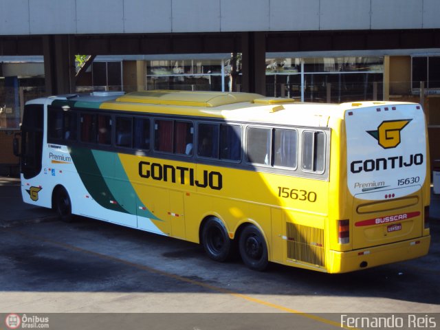 Empresa Gontijo de Transportes 15630 na cidade de Ribeirão Preto, São Paulo, Brasil, por Fernando Reis. Número da foto: #437793.