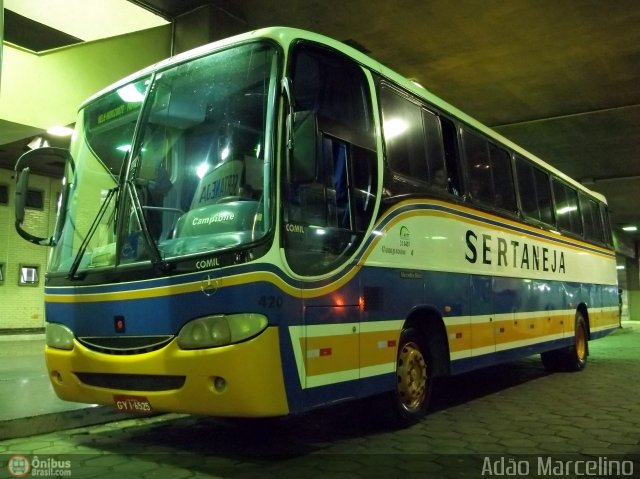 Viação Sertaneja 420 na cidade de Belo Horizonte, Minas Gerais, Brasil, por Adão Raimundo Marcelino. Número da foto: #448839.