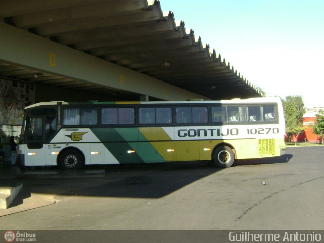 Empresa Gontijo de Transportes 10270 na cidade de Araxá, Minas Gerais, Brasil, por Guilherme Antonio. ID da foto: 449442.