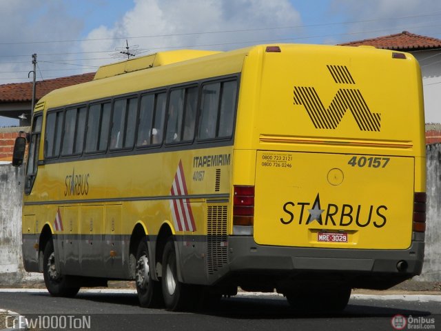 Viação Itapemirim 40157 na cidade de Teresina, Piauí, Brasil, por Clemilton Rodrigues . Número da foto: #449602.