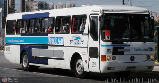 VIDA - Viação Danúbio Azul 9702 na cidade de São Paulo, São Paulo, Brasil, por Carlos Eduardo Lopes. ID da foto: 449841.