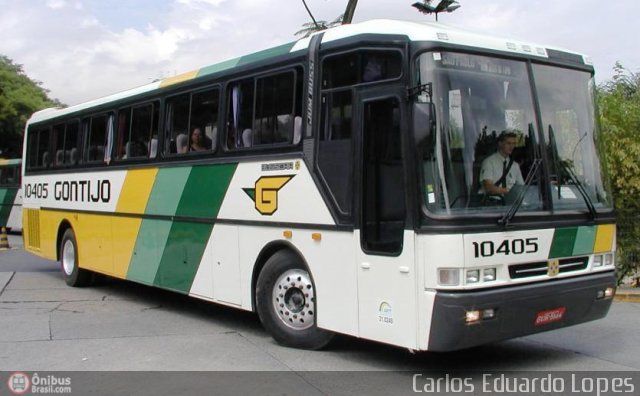 Empresa Gontijo de Transportes 10405 na cidade de São Paulo, São Paulo, Brasil, por Carlos Eduardo Lopes. ID da foto: 449831.