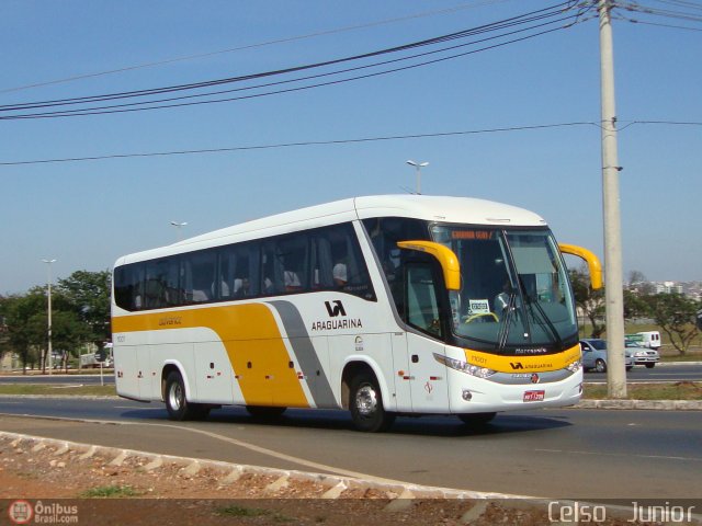 Viação Araguarina 11001 na cidade de Brasília, Distrito Federal, Brasil, por Celso  Junior. Número da foto: #448864.