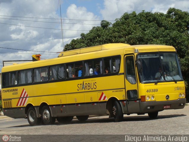 Viação Itapemirim 40389 na cidade de Vitória da Conquista, Bahia, Brasil, por Diego Almeida Araujo. Número da foto: #450044.
