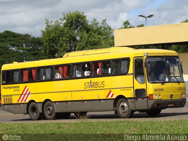 Viação Itapemirim 40399 na cidade de Vitória da Conquista, Bahia, Brasil, por Diego Almeida Araujo. Número da foto: #450034.