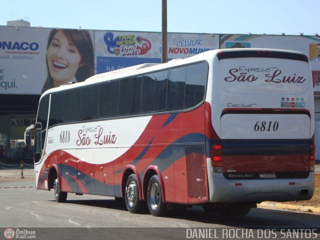 Expresso São Luiz 6810 na cidade de , por Daniel Rocha dos Santos. Número da foto: #451626.