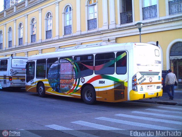 Companhia Carris Porto-Alegrense 0604 na cidade de Porto Alegre, Rio Grande do Sul, Brasil, por Eduardo Machado. Número da foto: #452122.