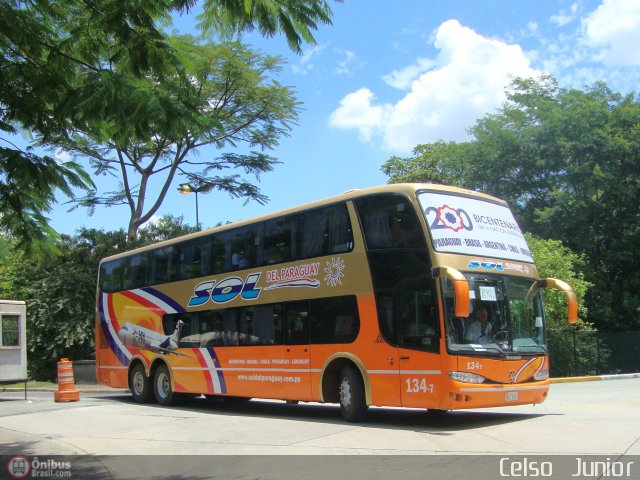 Sol del Paraguay 134-7 na cidade de São Paulo, São Paulo, Brasil, por Celso  Junior. Número da foto: #453913.