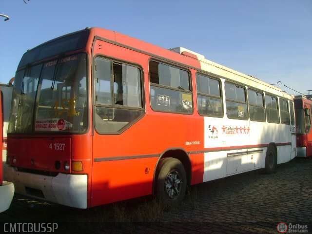SPBus Transportes Coletivos 4 1527 na cidade de São Paulo, São Paulo, Brasil, por Rafael Santos Silva. Número da foto: #455216.
