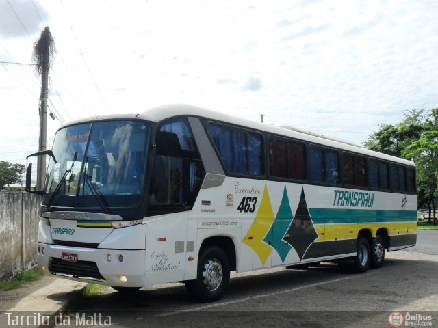 Viação Transpiauí 463 na cidade de Teresina, Piauí, Brasil, por Tarcilo da Matta. ID da foto: 454824.