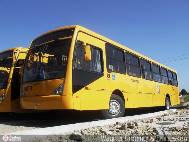 Auto Viação Santo Antônio 18C81 na cidade de Colombo, Paraná, Brasil, por Wagner Domingos Ivanesken. ID da foto: 456929.