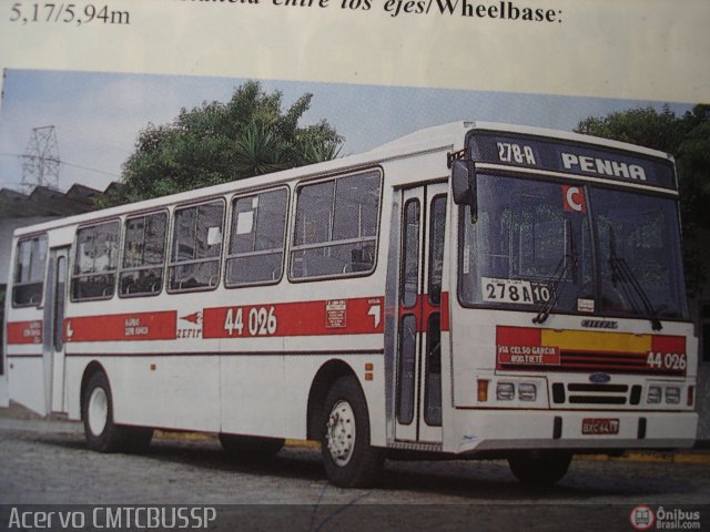 Rápido Zefir Júnior 44 026 na cidade de São Paulo, São Paulo, Brasil, por Rafael Santos Silva. Número da foto: #458850.