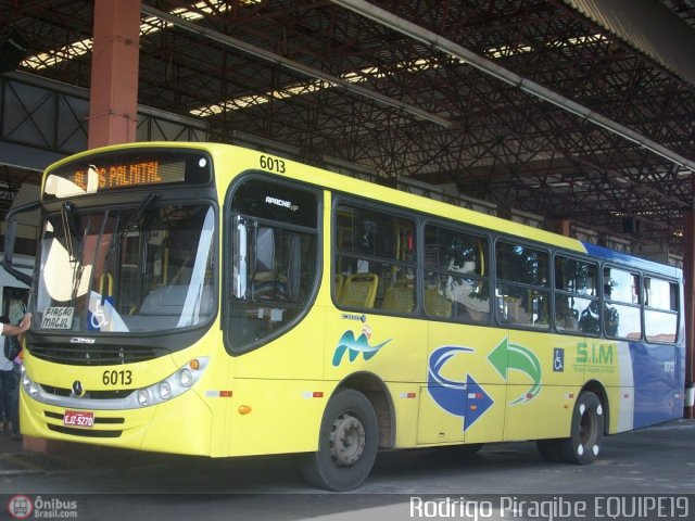 Empresa Circular de Marília 6013 na cidade de Marília, São Paulo, Brasil, por Rodrigo Piragibe. Número da foto: #459073.