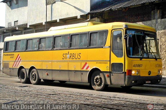 Viação Itapemirim 40067 na cidade de Rio de Janeiro, Rio de Janeiro, Brasil, por Wendel de Oliveira Vasconcellos. ID da foto: 458217.