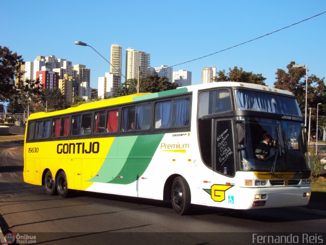 Empresa Gontijo de Transportes 15630 na cidade de Ribeirão Preto, São Paulo, Brasil, por Fernando Reis. ID da foto: 439012.