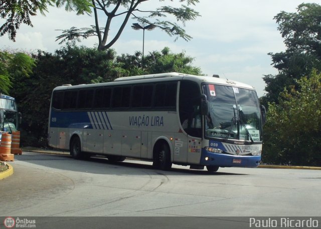Viação Lira 059 na cidade de São Paulo, São Paulo, Brasil, por Paulo Ricardo. Número da foto: #439142.