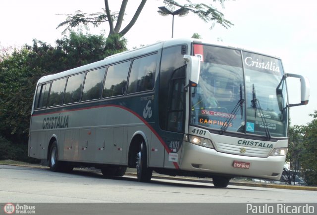 Expresso Cristália 4101 na cidade de São Paulo, São Paulo, Brasil, por Paulo Ricardo. Número da foto: #459959.