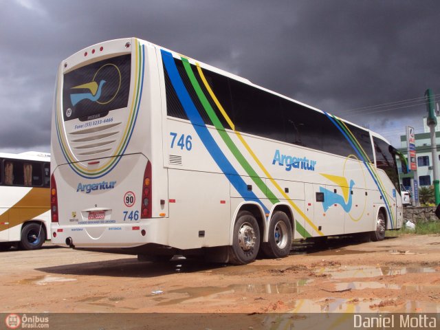 Transporte Argenta - Argentur 746 na cidade de Florianópolis, Santa Catarina, Brasil, por Daniel Motta. Número da foto: #460668.