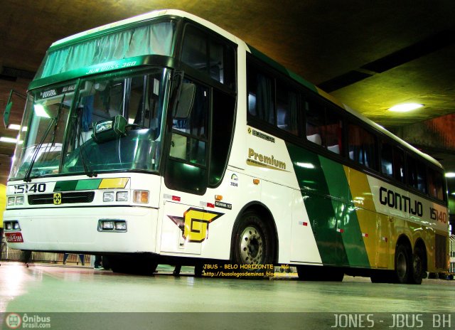 Empresa Gontijo de Transportes 15140 na cidade de Belo Horizonte, Minas Gerais, Brasil, por Jones Bh. ID da foto: 460634.