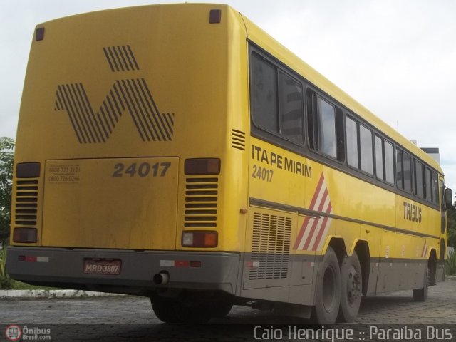 Viação Itapemirim 24017 na cidade de Campina Grande, Paraíba, Brasil, por Caio Henrique. Número da foto: #460573.