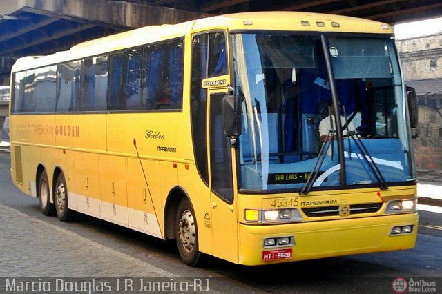 Viação Itapemirim 45345 na cidade de Rio de Janeiro, Rio de Janeiro, Brasil, por Wendel de Oliveira Vasconcellos. Número da foto: #461631.