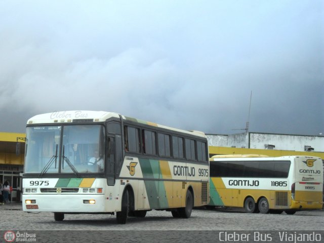 Empresa Gontijo de Transportes 9975 na cidade de Feira de Santana, Bahia, Brasil, por Cleber Bus. ID da foto: 462045.