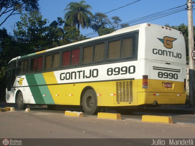 Empresa Gontijo de Transportes 8990 na cidade de Belo Horizonte, Minas Gerais, Brasil, por Júlio  Mandelli. Número da foto: #462032.