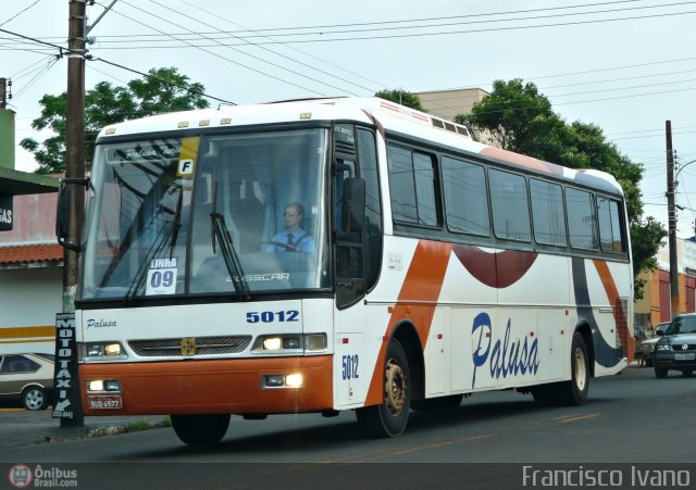Empresa de Turismo Palusa 5012 na cidade de Assis, São Paulo, Brasil, por Francisco Ivano. Número da foto: #463714.