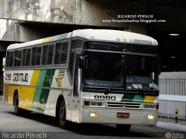 Empresa Gontijo de Transportes 8880 na cidade de Belo Horizonte, Minas Gerais, Brasil, por Ricardo Peruch. ID da foto: 463337.