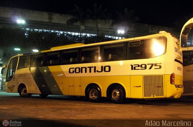 Empresa Gontijo de Transportes 12975 na cidade de Belo Horizonte, Minas Gerais, Brasil, por Adão Raimundo Marcelino. ID da foto: 463923.