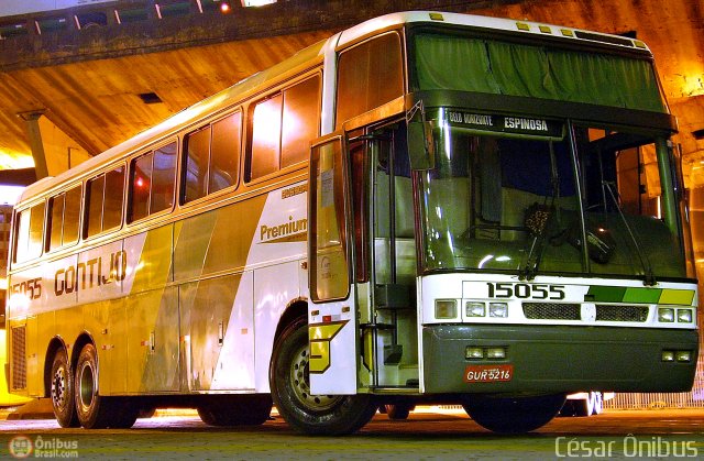 Empresa Gontijo de Transportes 15055 na cidade de Belo Horizonte, Minas Gerais, Brasil, por César Ônibus. Número da foto: #462877.