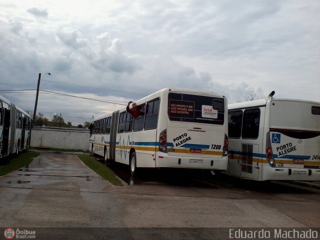 Trevo Transportes Coletivos 1200 na cidade de Porto Alegre, Rio Grande do Sul, Brasil, por Eduardo Machado. Número da foto: #463893.