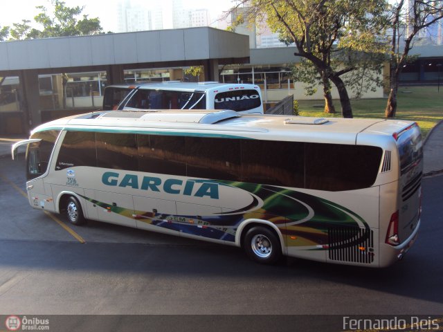 Viação Garcia 7516 na cidade de Ribeirão Preto, São Paulo, Brasil, por Fernando Reis. ID da foto: 464144.