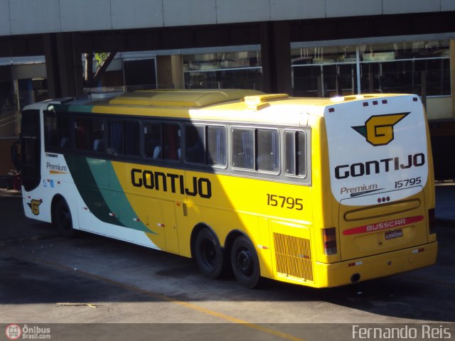 Empresa Gontijo de Transportes 15795 na cidade de Ribeirão Preto, São Paulo, Brasil, por Fernando Reis. ID da foto: 465384.