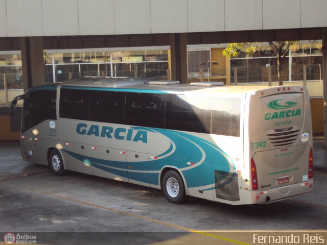 Viação Garcia 7392 na cidade de Ribeirão Preto, São Paulo, Brasil, por Fernando Reis. Número da foto: #465363.