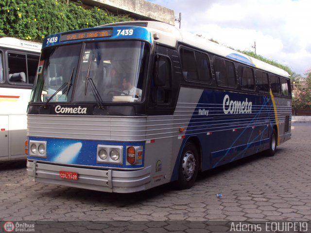 Viação Cometa 7439 na cidade de Belo Horizonte, Minas Gerais, Brasil, por Adems  Equipe 19. Número da foto: #466205.
