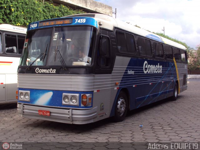 Viação Cometa 7439 na cidade de Belo Horizonte, Minas Gerais, Brasil, por Adems  Equipe 19. ID da foto: 466205.