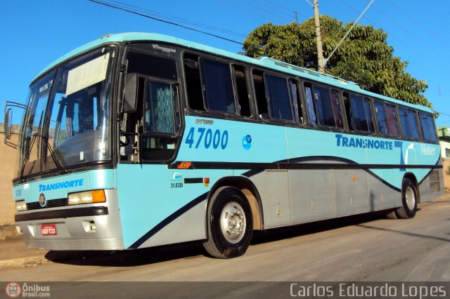 Transnorte - Transporte e Turismo Norte de Minas 47000 na cidade de Bocaiúva, Minas Gerais, Brasil, por Carlos Eduardo Lopes. Número da foto: #465239.